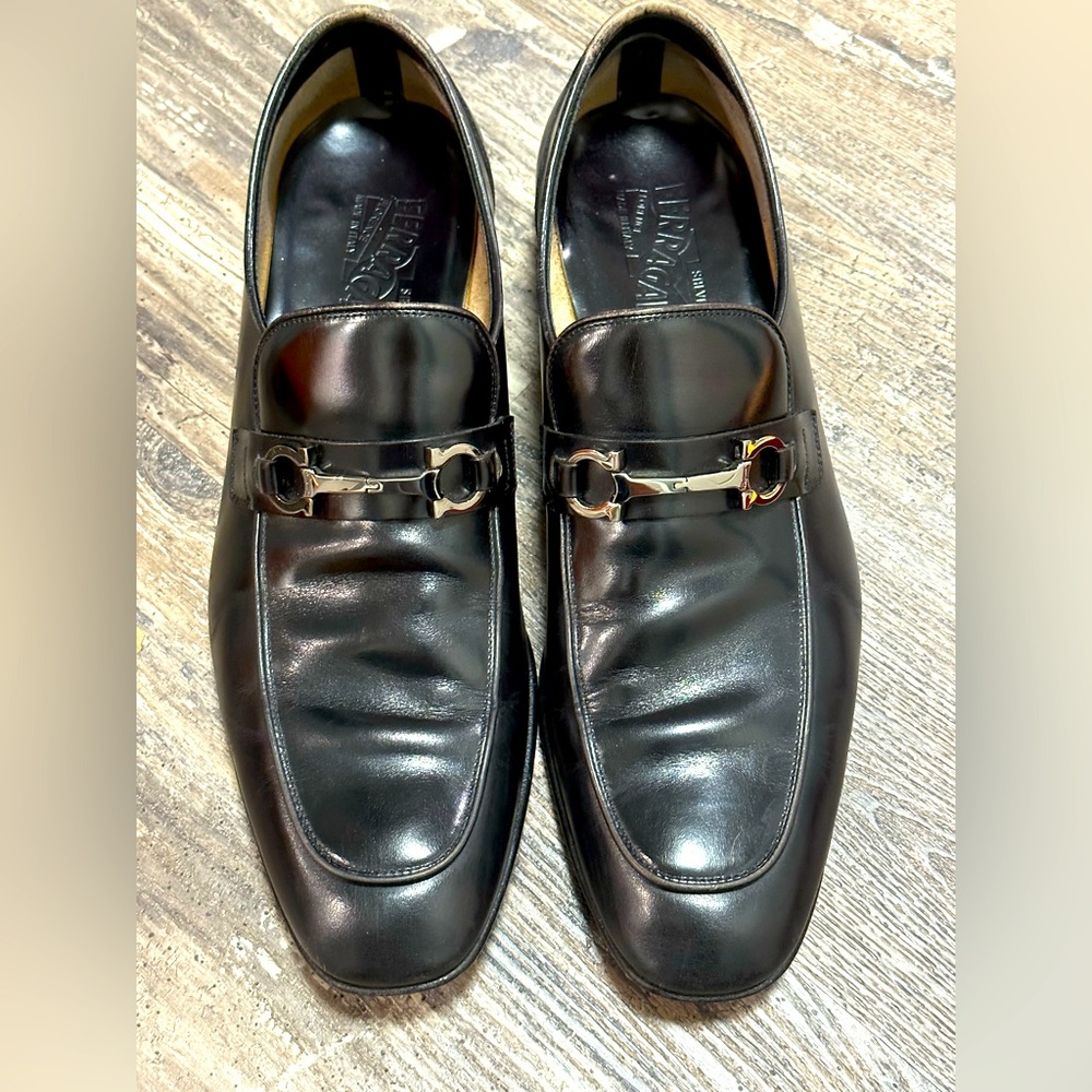 FERRAGAMO loafer Nero sopra 10 1/2